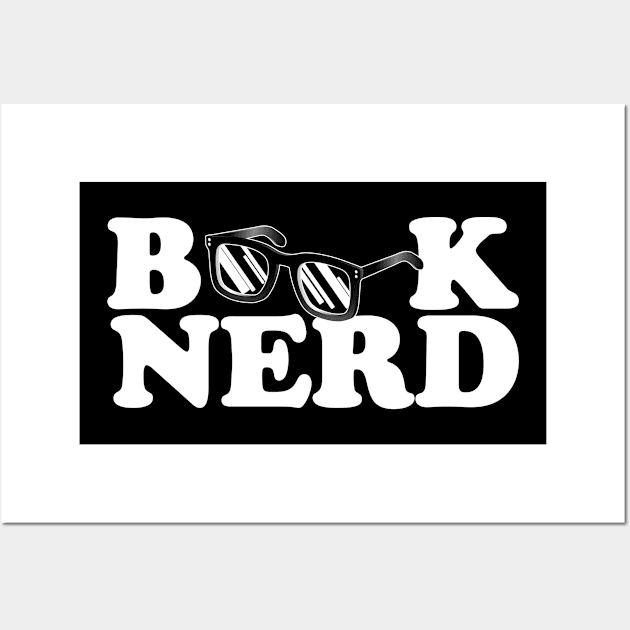 book Nerd Wall Art by CurlyDesigns